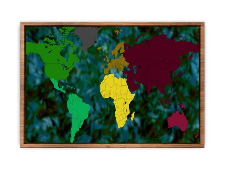 World map Painting 