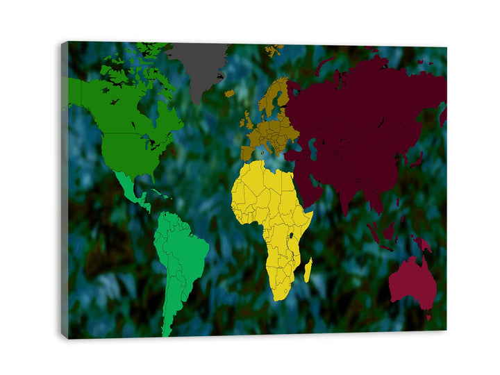 World map Painting 