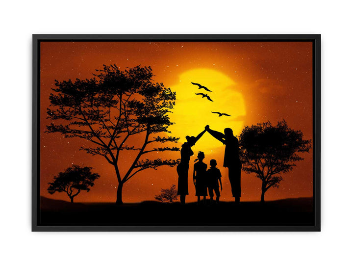 Kids Family  Love Painting 