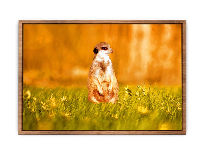 Standing Meerkat Painting 