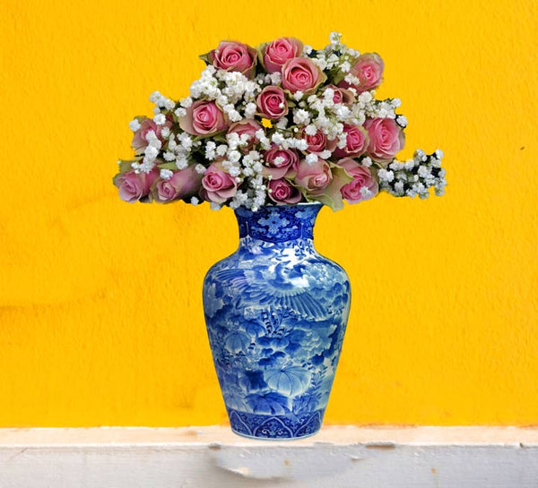 Blue Vase Painting