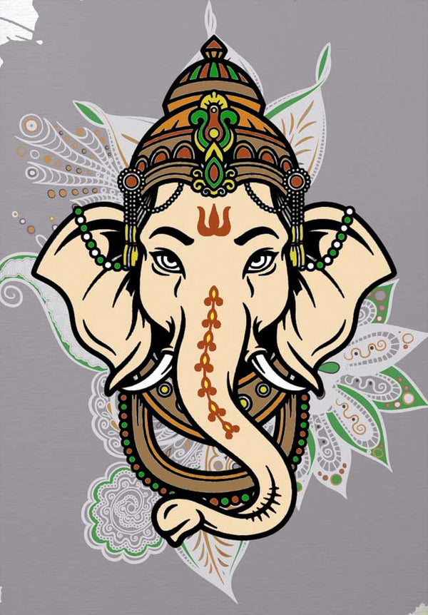 Ganesha Face Painting