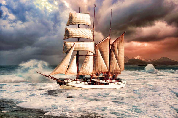 Stormship Painting