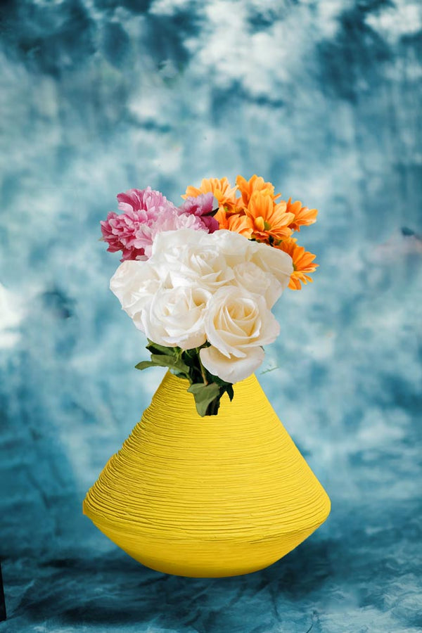 Yellow Flower Vase Painting