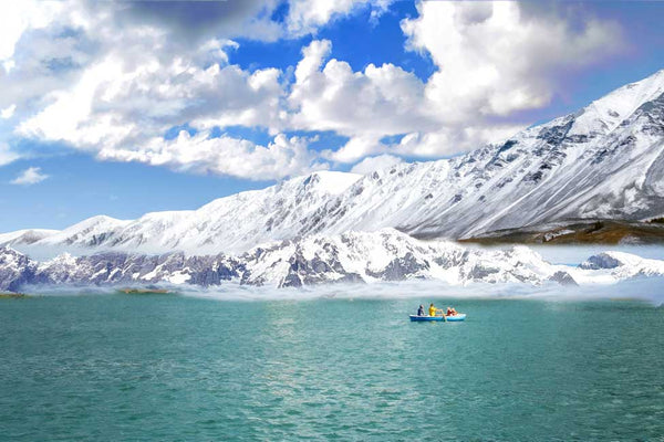 Ladakh Mountain Lake   Painting