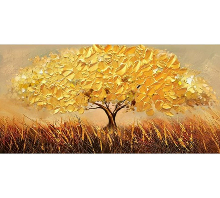 Modern Abstract Tree Painting 