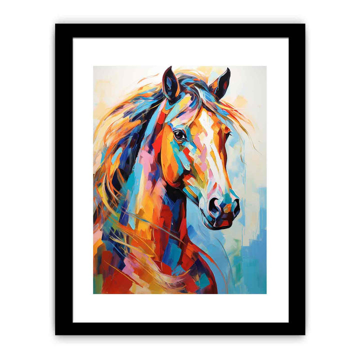 Horse Modern Art Painting