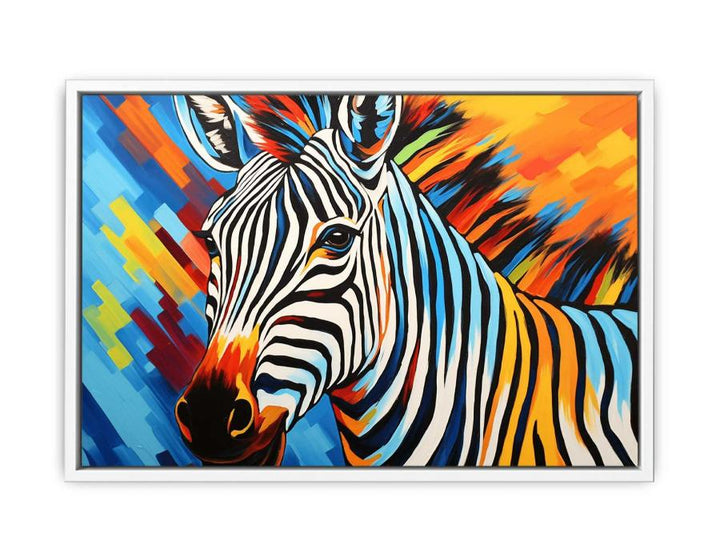 Modern art Zebra Painting