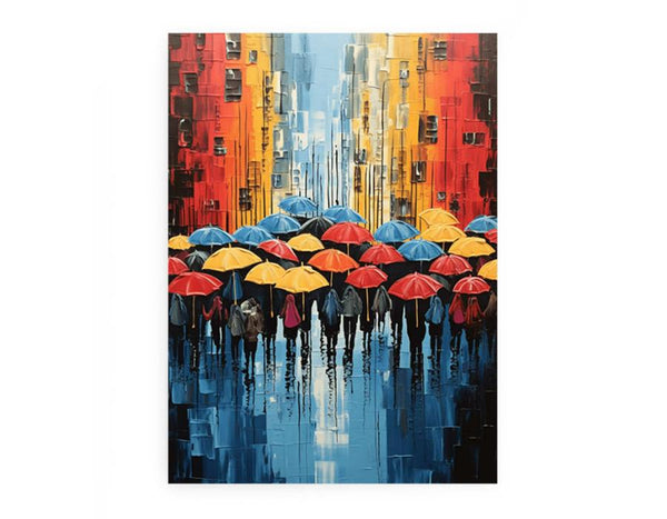Umbrella  Modern Art  Painting
