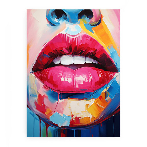 Lips Modern Art  Painting