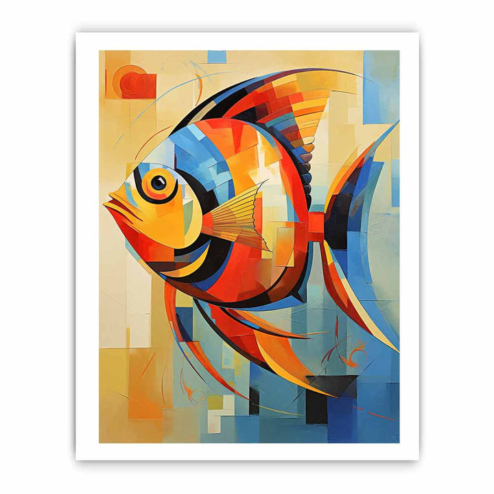 Fish Modern Art Painting