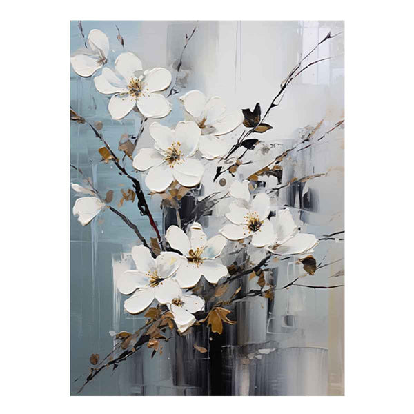 Flower White Painting