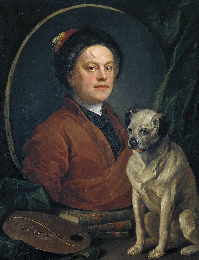 William Hogarth Self Portrait 