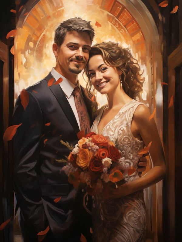 Wedding Portrait Painting