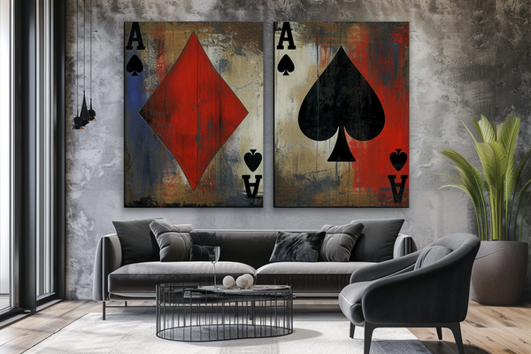 Poker Panel Art Set